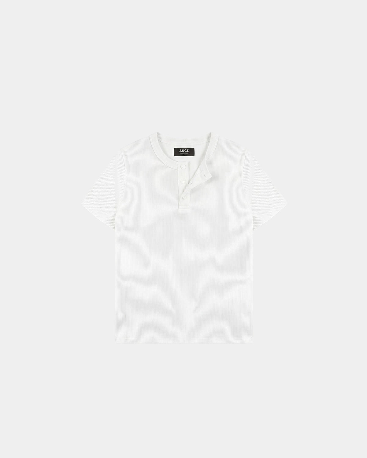 White Henley T-Shirt