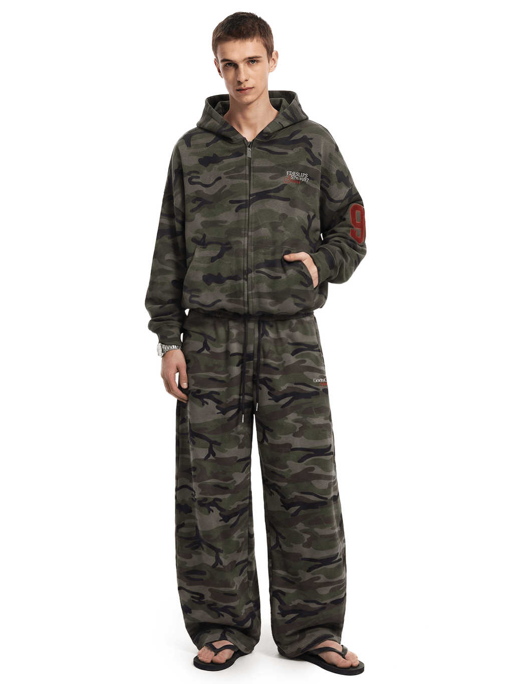 Camo 09 Fleece Hoodie