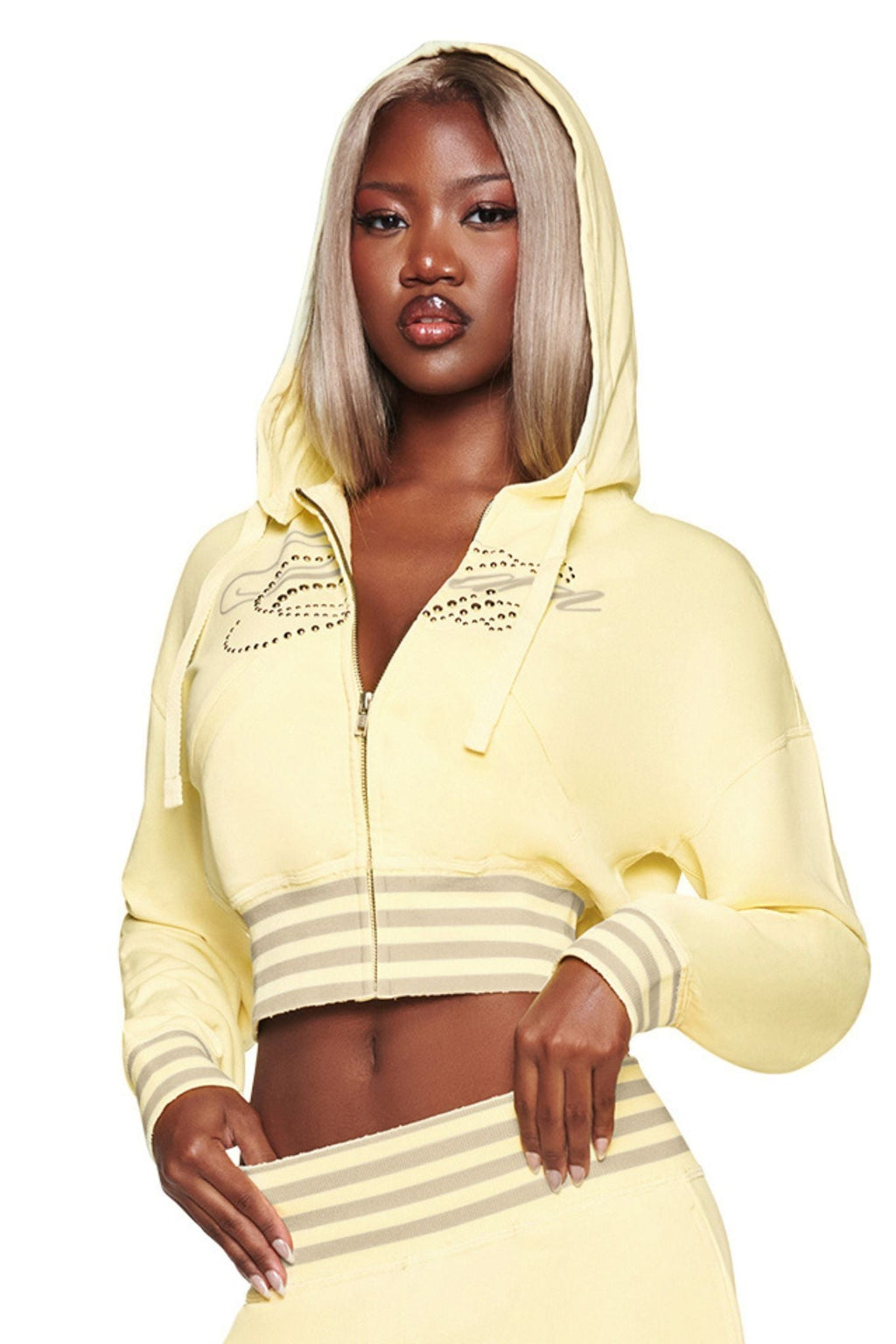 VESTE VEDA - JAUNE