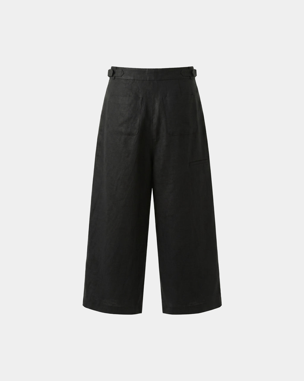 Pantalon large en lin