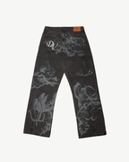 ANGEL JEANS SCHWARZ & WEISS