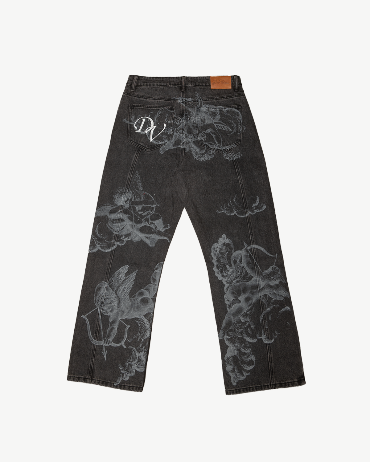 ANGEL-JEANS ZWART & WIT