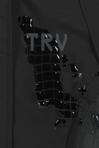 Wasserabweisende Reptile-Jacke Schwarz