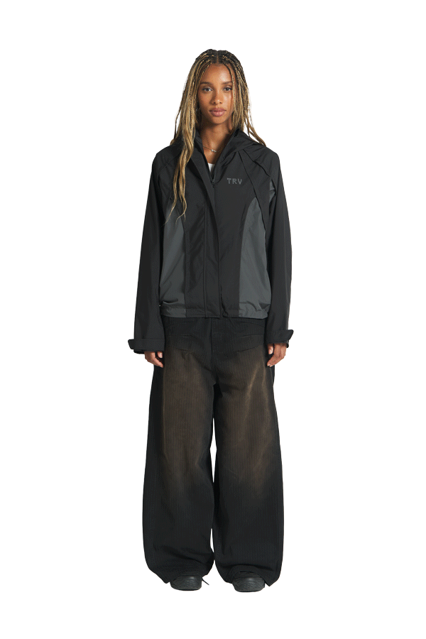 Water Reactive Reptile Jacket Black