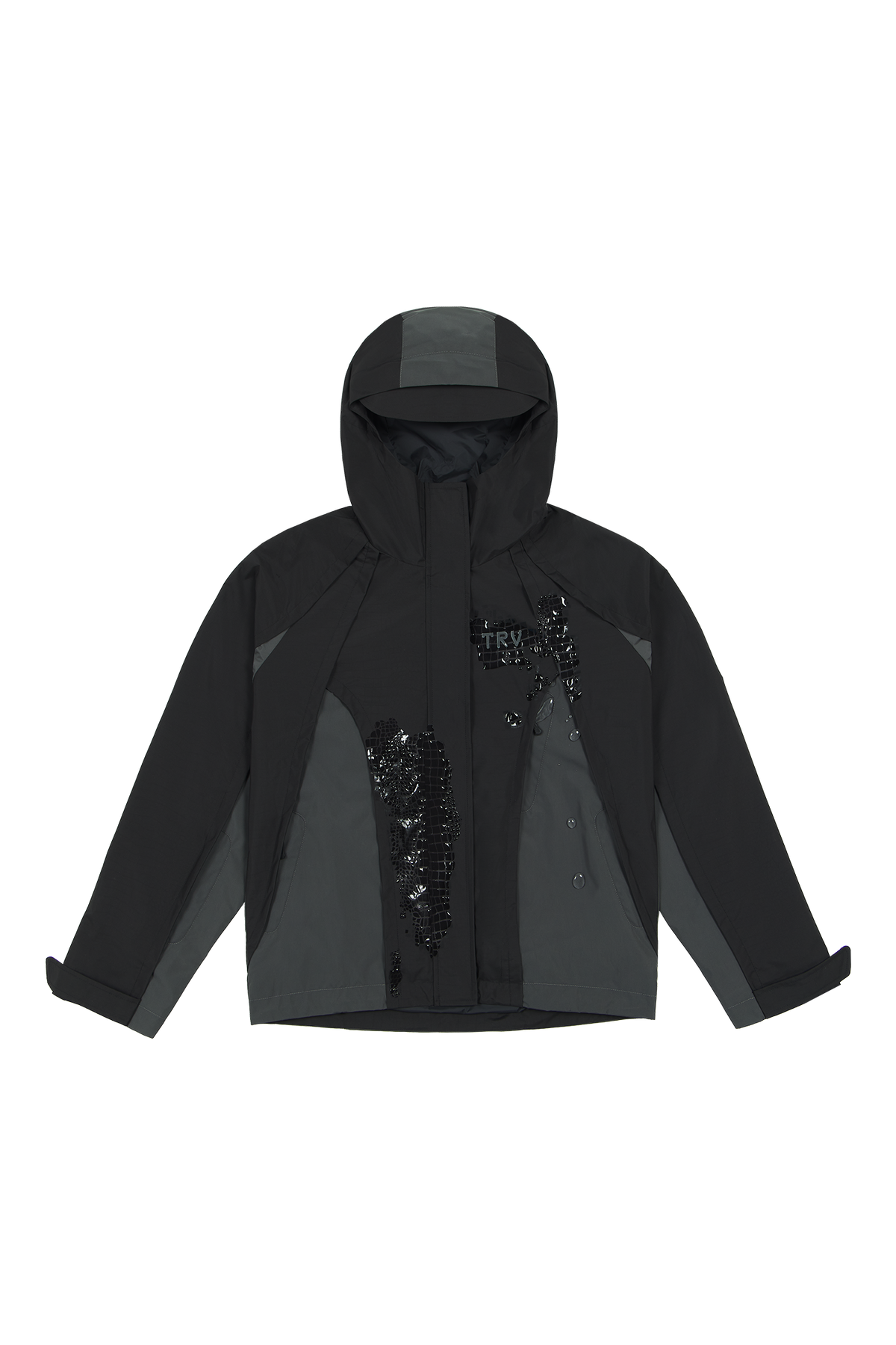 Water Reactive Reptile Jacket Black