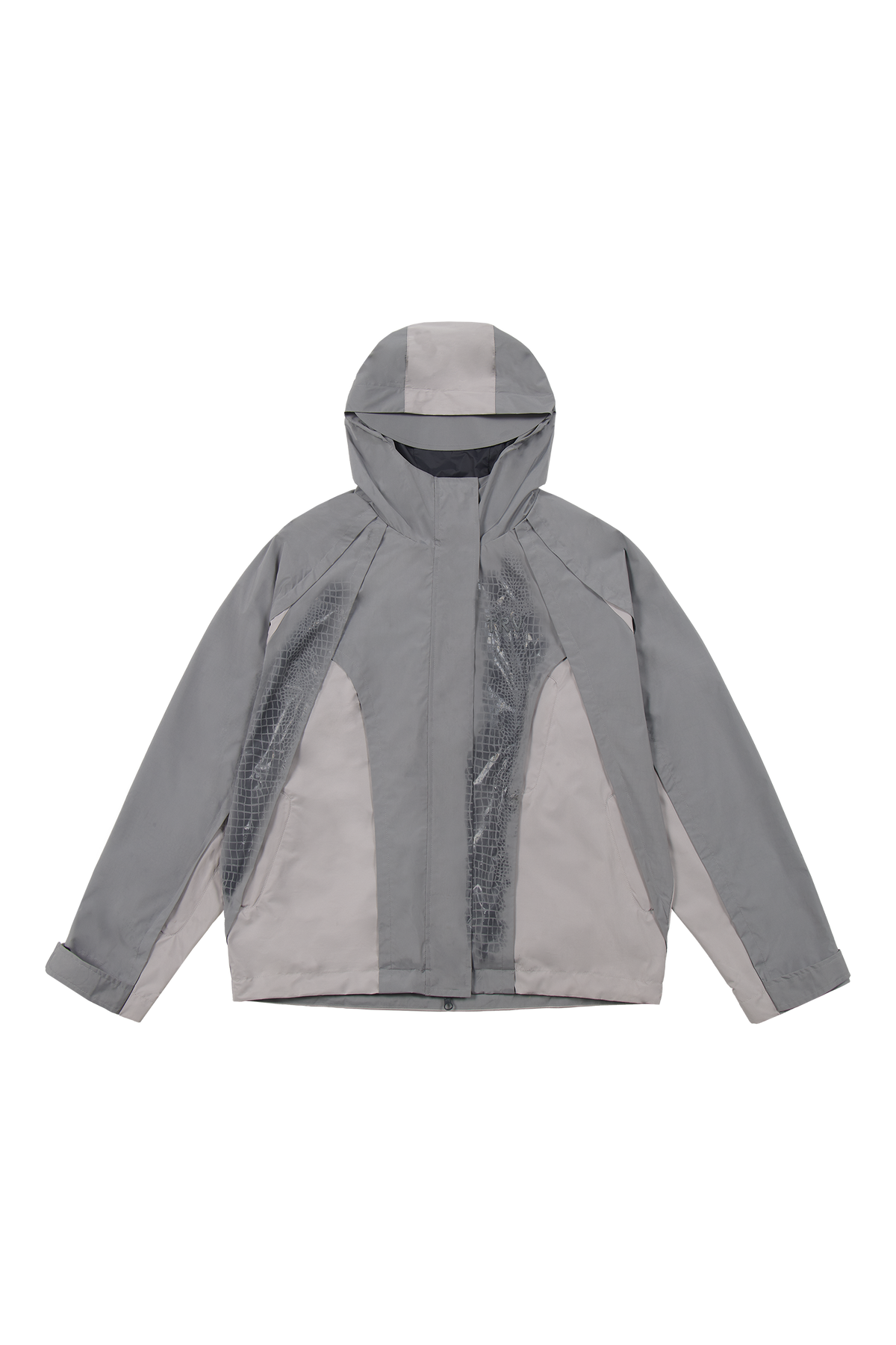 Water Reactive Reptile Jacket Grey