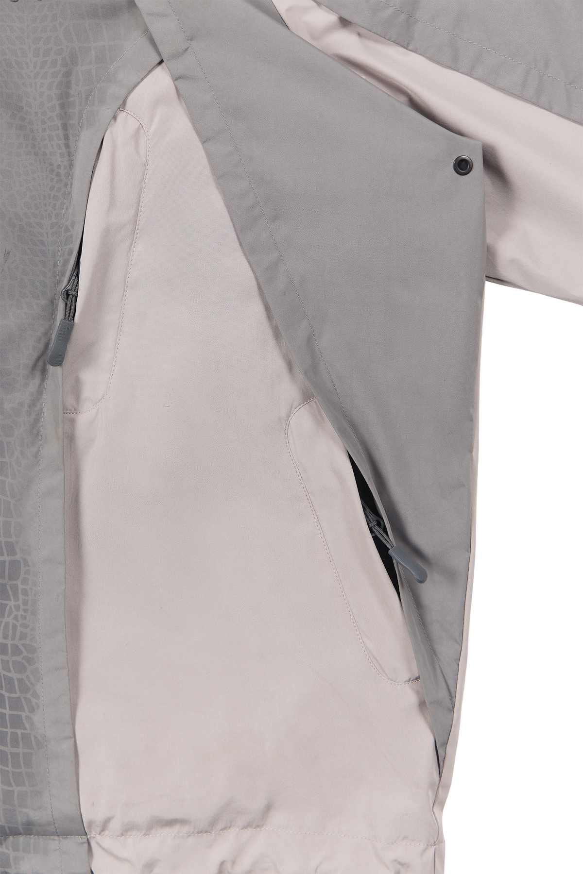 Water Reactive Reptile Jacket Grey