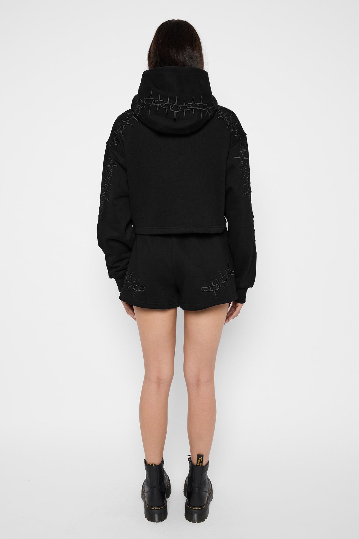 Xenon Cropped Hoodie