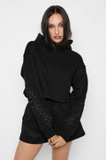 Xenon Cropped Hoodie