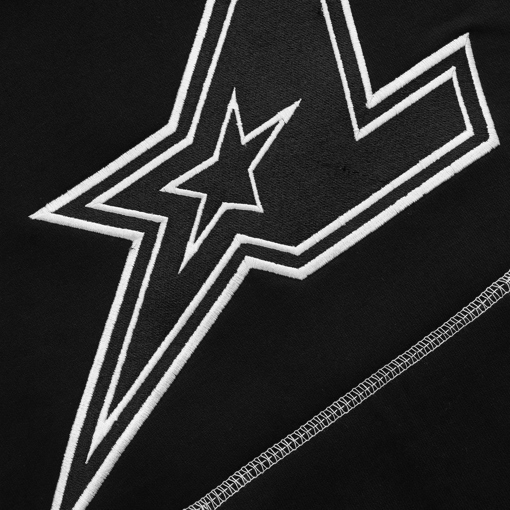 Sweat à capuche noir StarLine