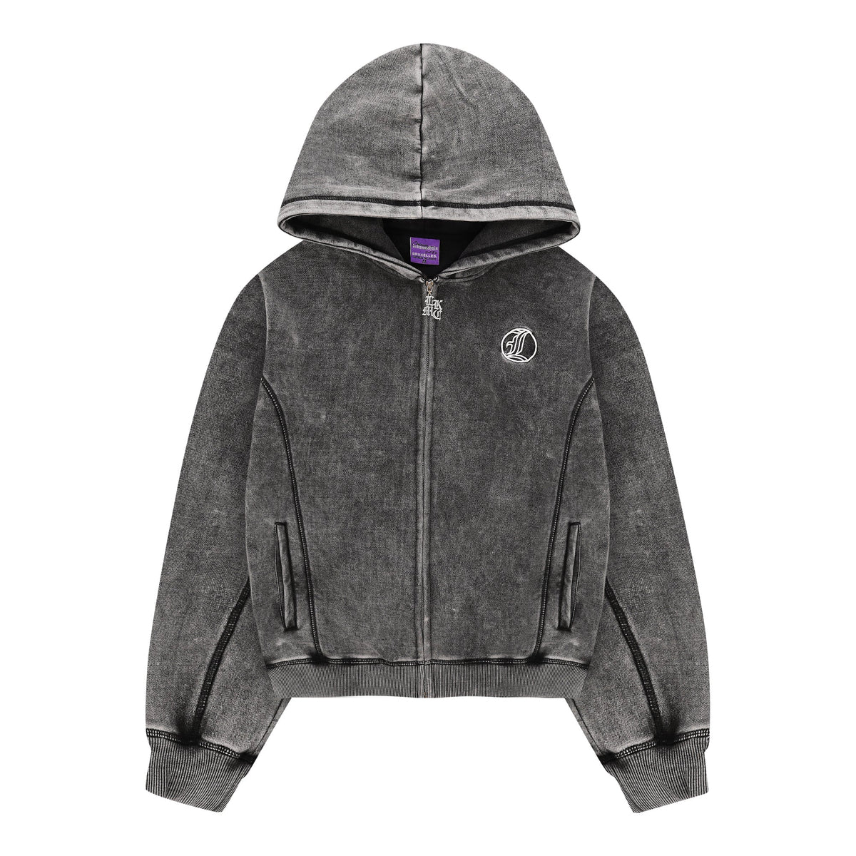 Ghost Hoodie with Back Logo
