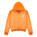 Distressed Zip Hoodie Orange (limited edition)