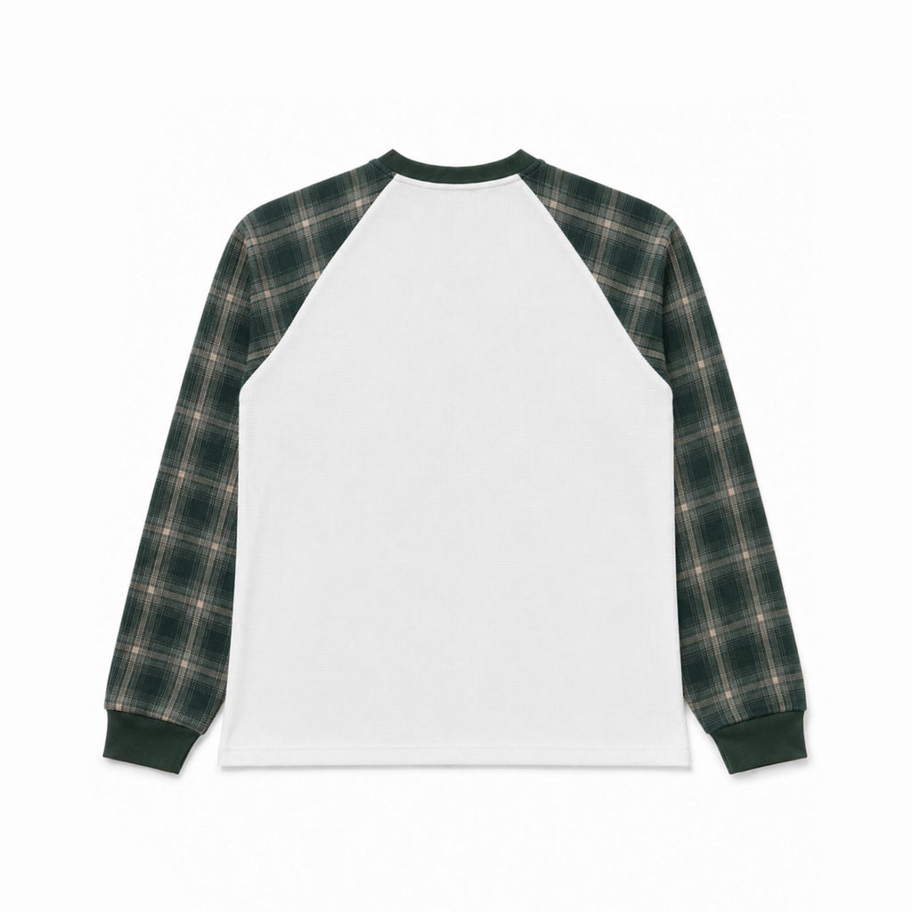 WAFFLE LONG-SLEEVE - Forest