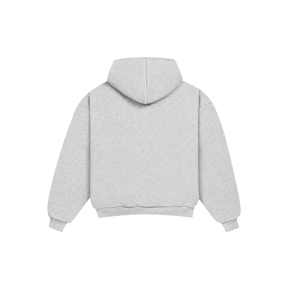 Sweat à capuche zippé réversible à carreaux V2 (Gris clair/Minuit)