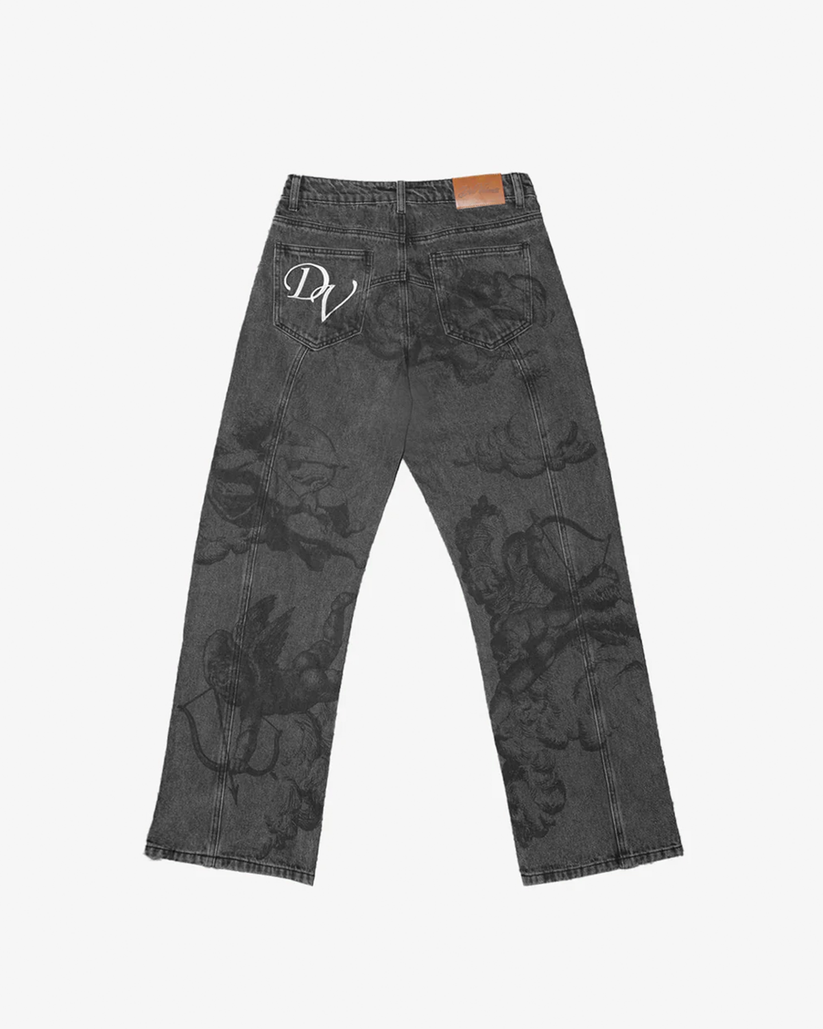 ANGEL-JEANS GEWASSEN ZWART