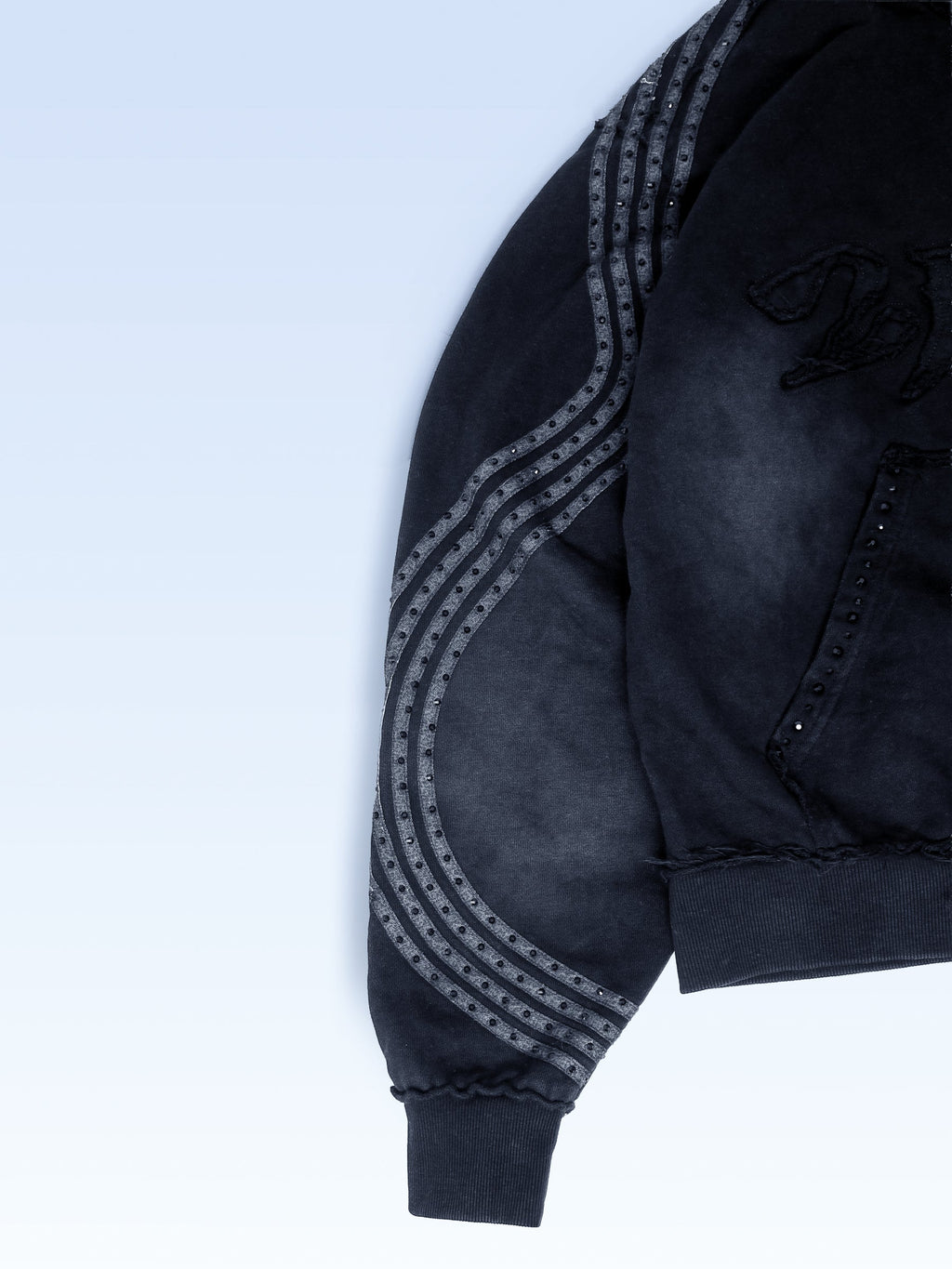 Black Leopard Pullover