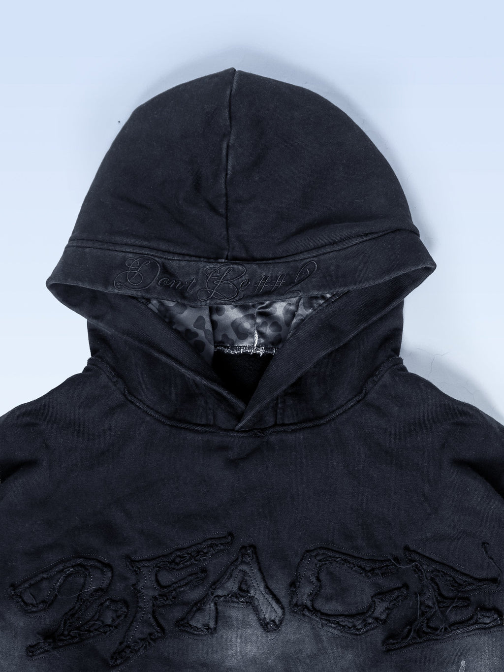 Black Leopard Pullover