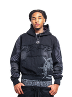 Black Leopard Pullover