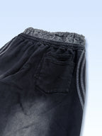 Black Leopard Sweatpants