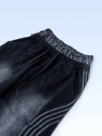 Black Leopard Sweatpants