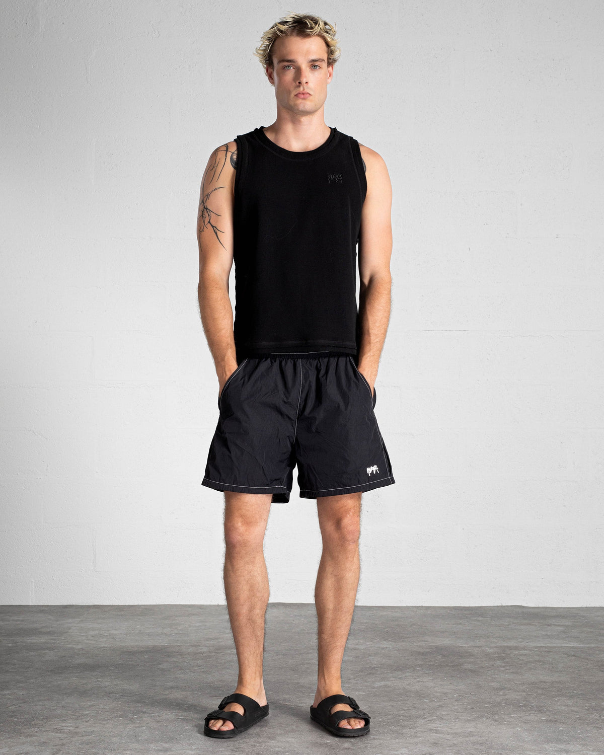 WEYZ "SHARK" SWIM SHORT - BLACK