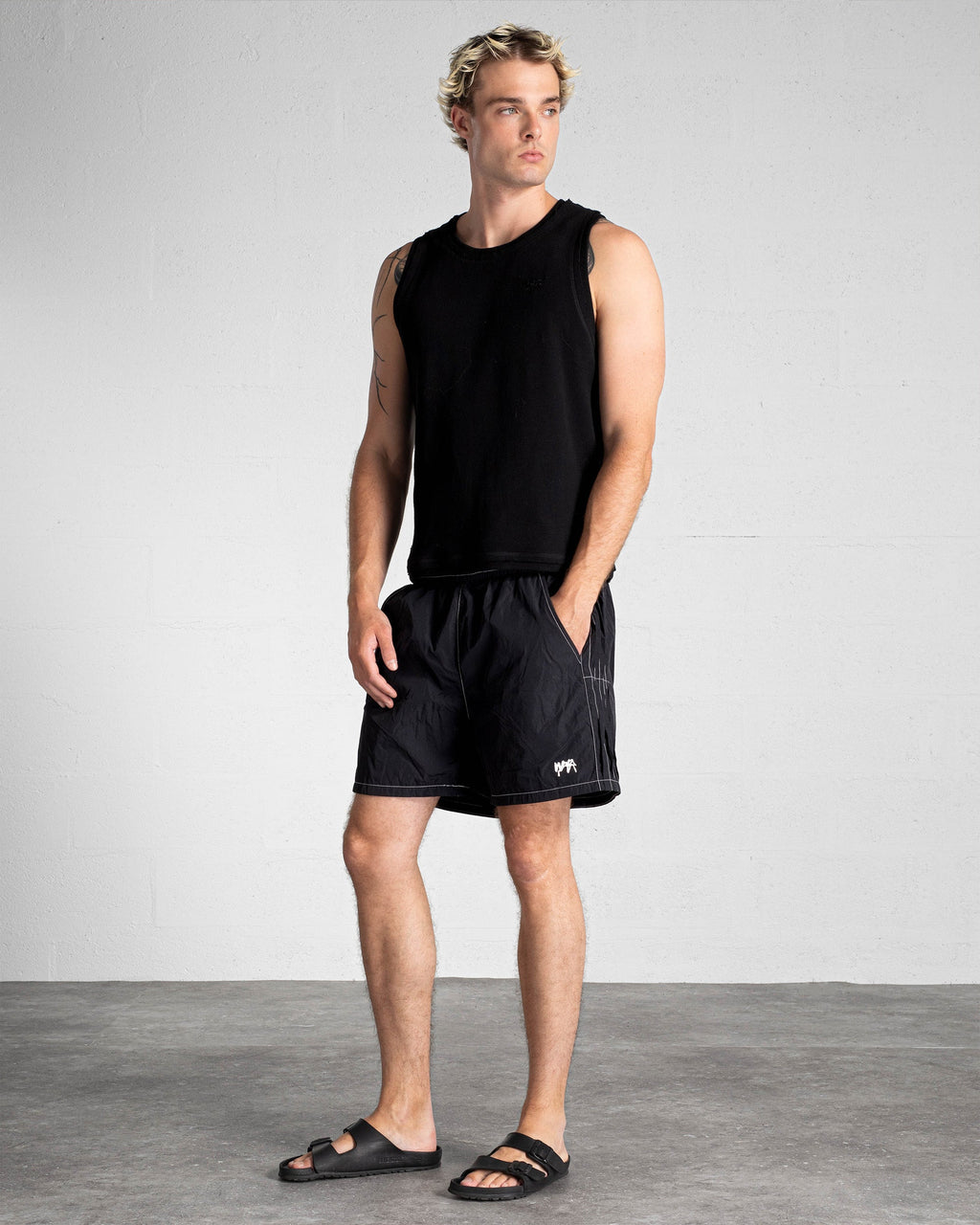 WEYZ "SHARK" SWIM SHORT - BLACK