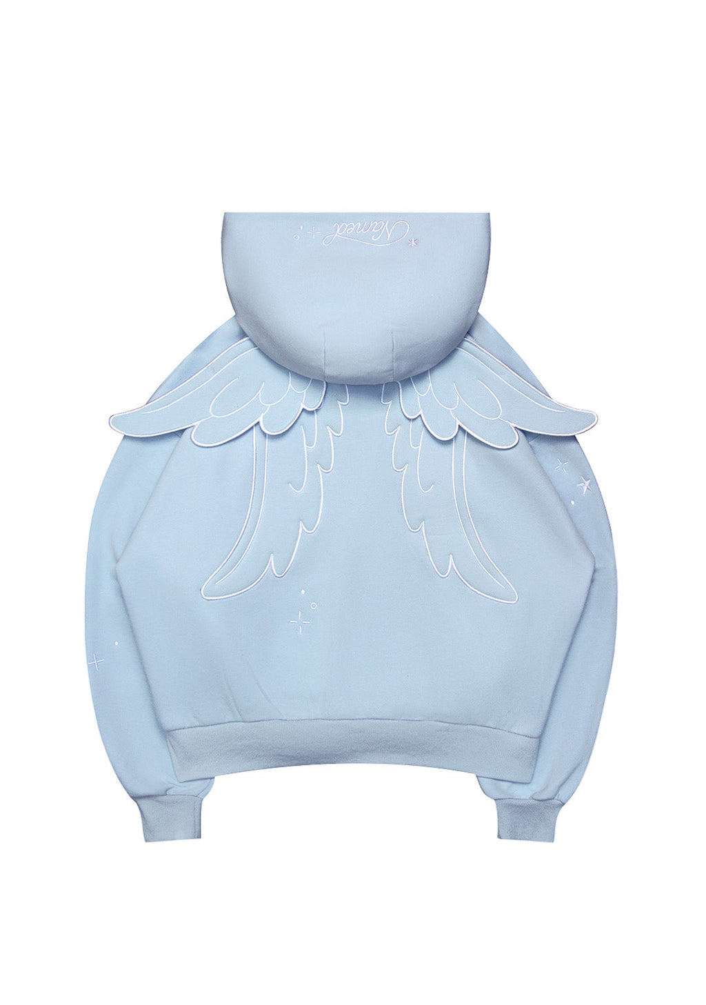 SWEAT À CAPUCHE ZIPPÉ STITCH BLEU BÉBÉ (AILES AMOVIBLES)
