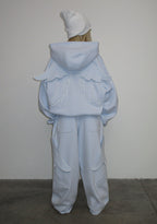 SWEAT À CAPUCHE ZIPPÉ STITCH BLEU BÉBÉ (AILES AMOVIBLES)