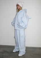 SWEAT À CAPUCHE ZIPPÉ STITCH BLEU BÉBÉ (AILES AMOVIBLES)