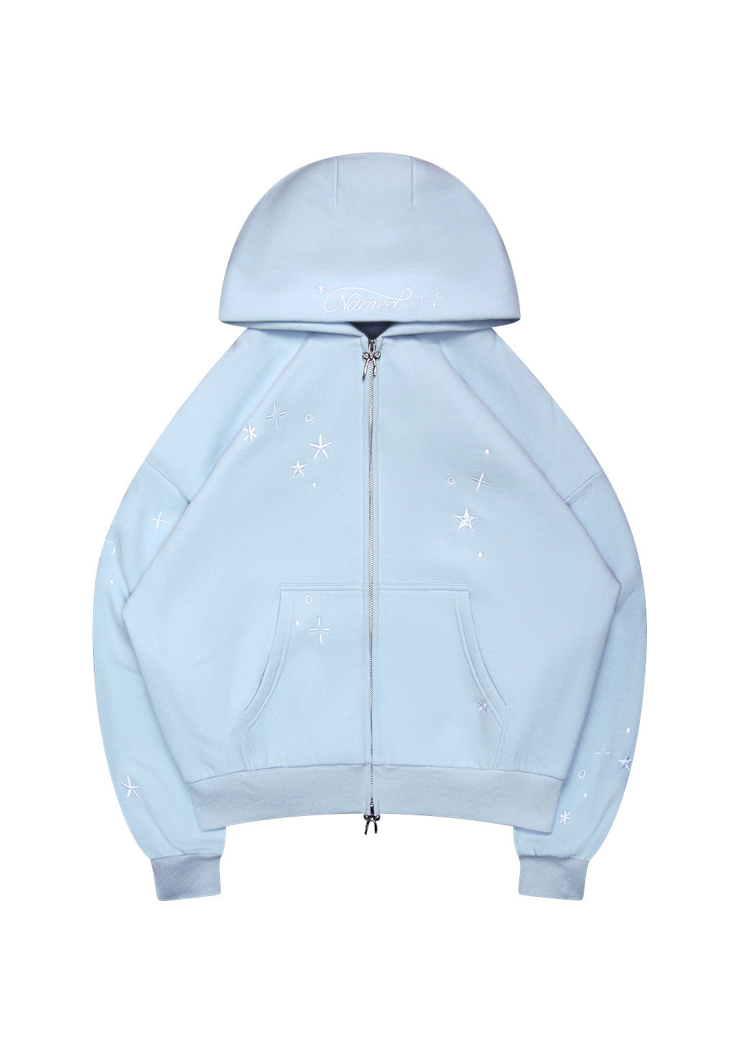SWEAT À CAPUCHE ZIPPÉ STITCH BLEU BÉBÉ (AILES AMOVIBLES)