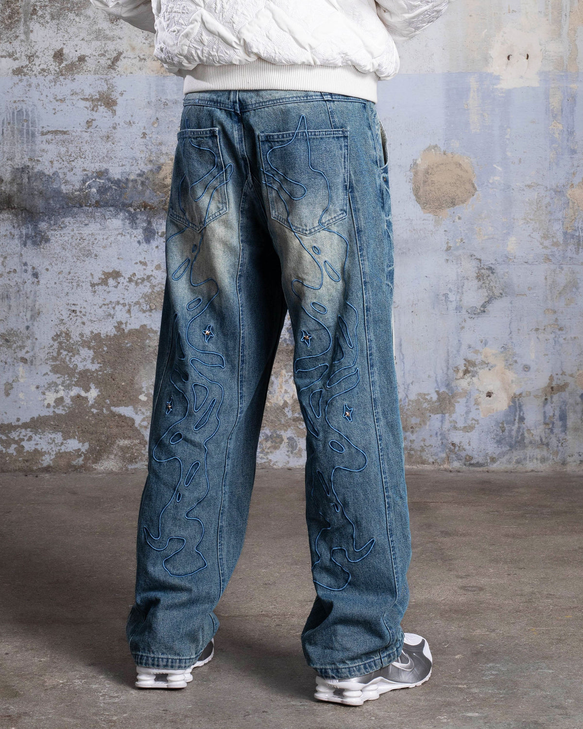 "ABYSSAL" DENIM PANTS - ORGINAL BLUE