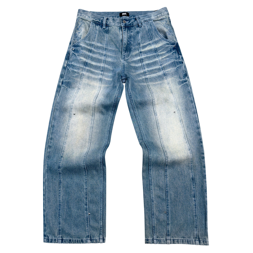 PANTALONI IN DENIM "ABYSSAL" - BLU ORIGINALE