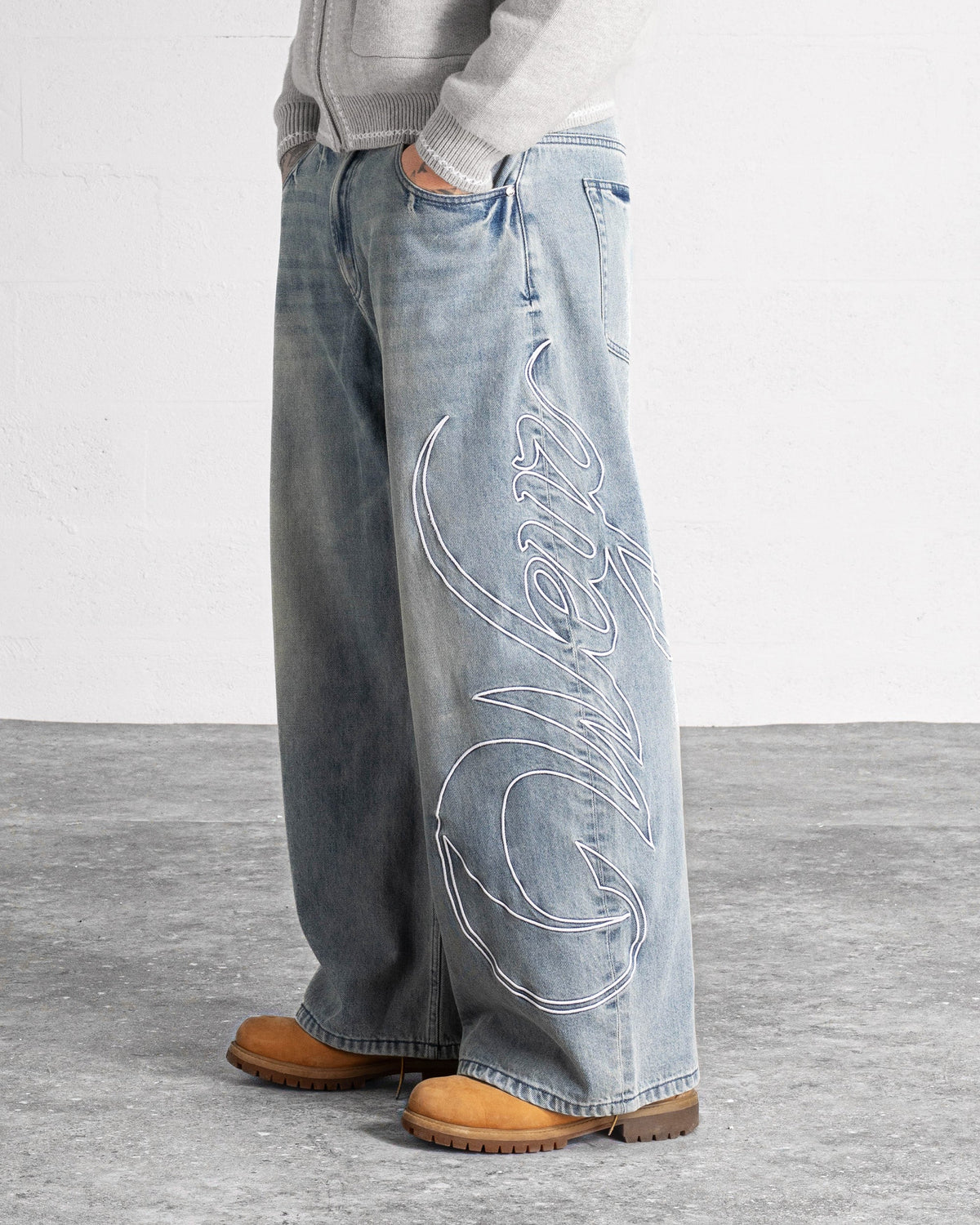 Denimbroek “HERITAGE” - Gewassen blauw