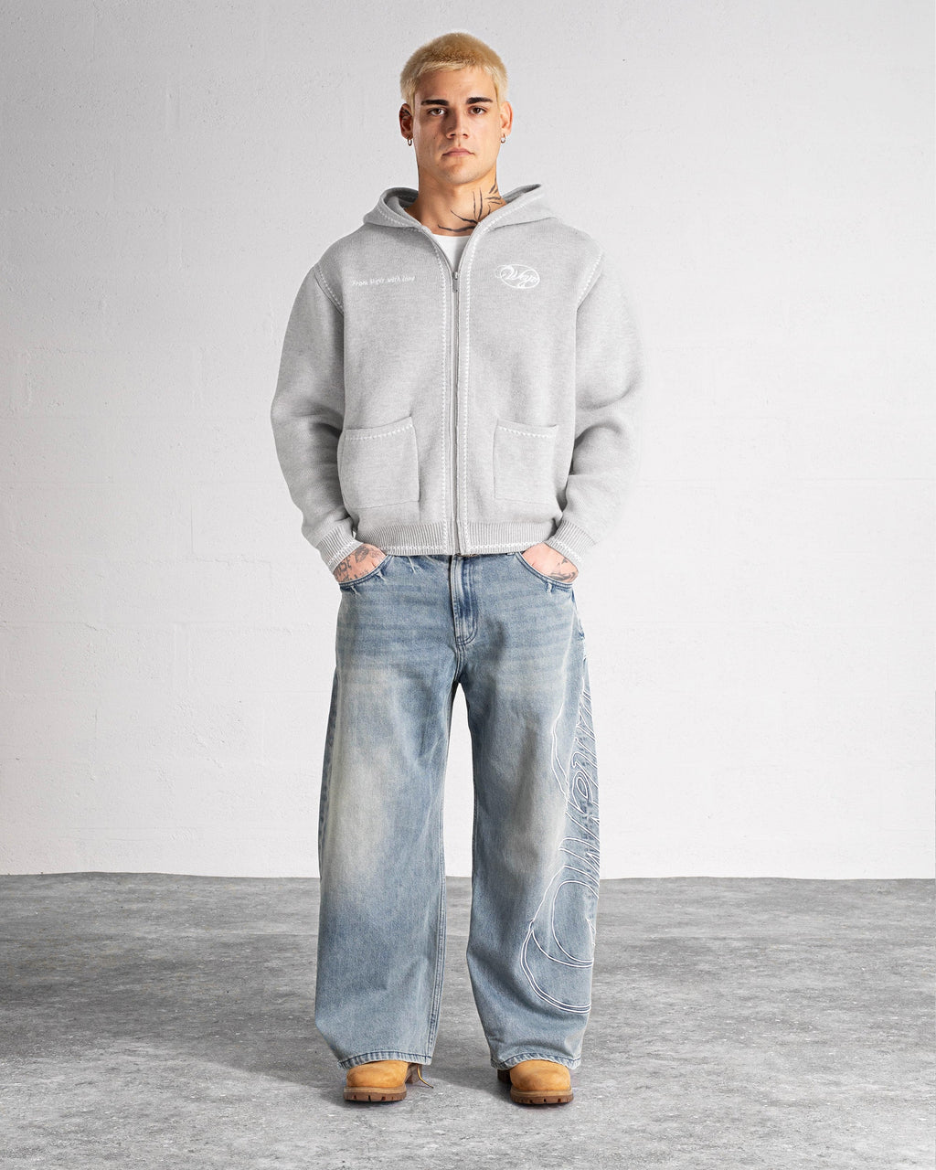 Denim-Hose „HERITAGE“ – Washed Blue