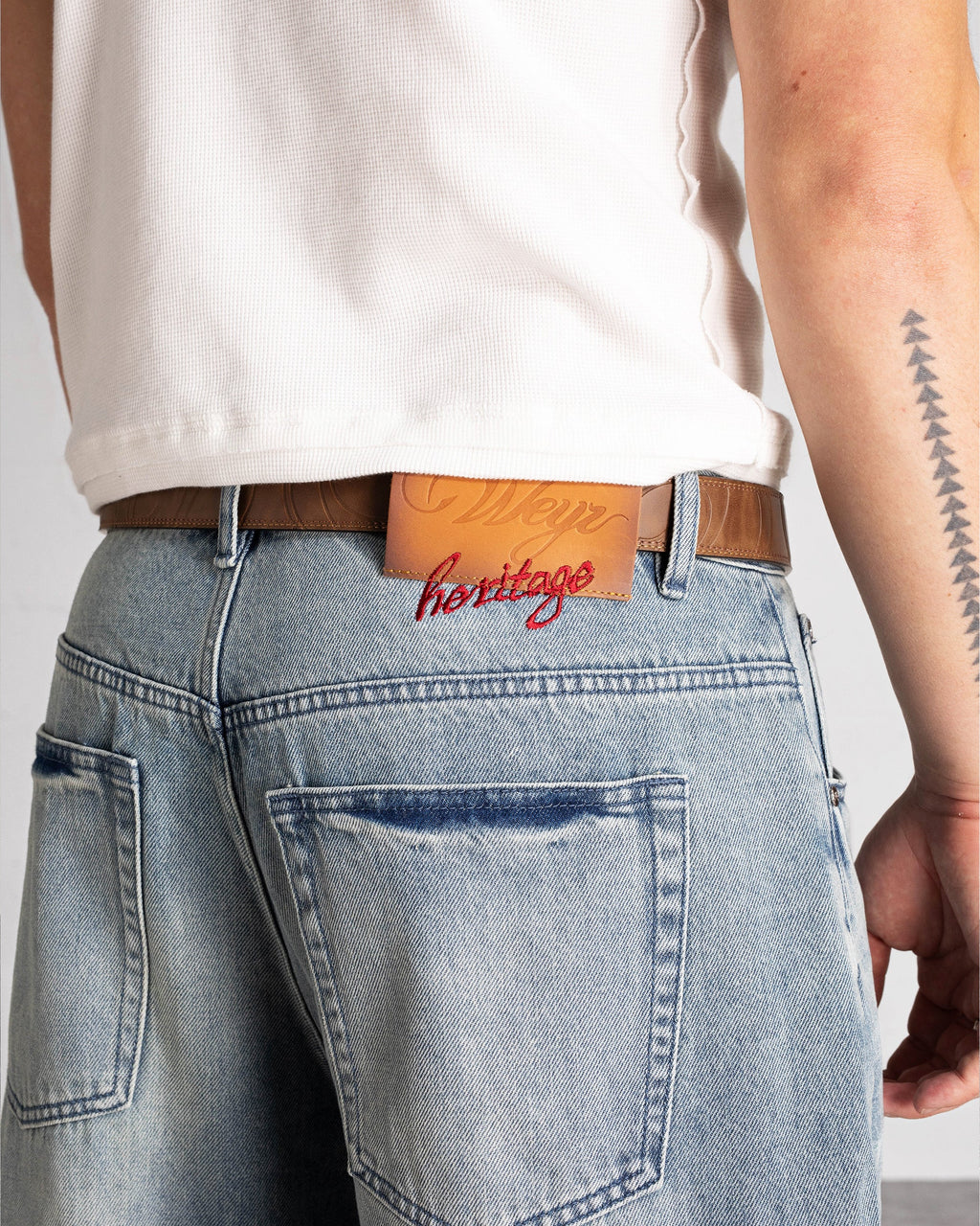 Denim-Hose „HERITAGE“ – Washed Blue