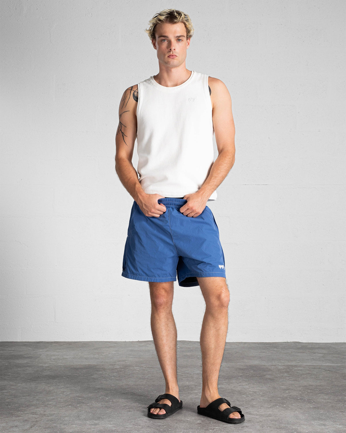 WEYZ "SHARK" SWIM SHORT - BLUE