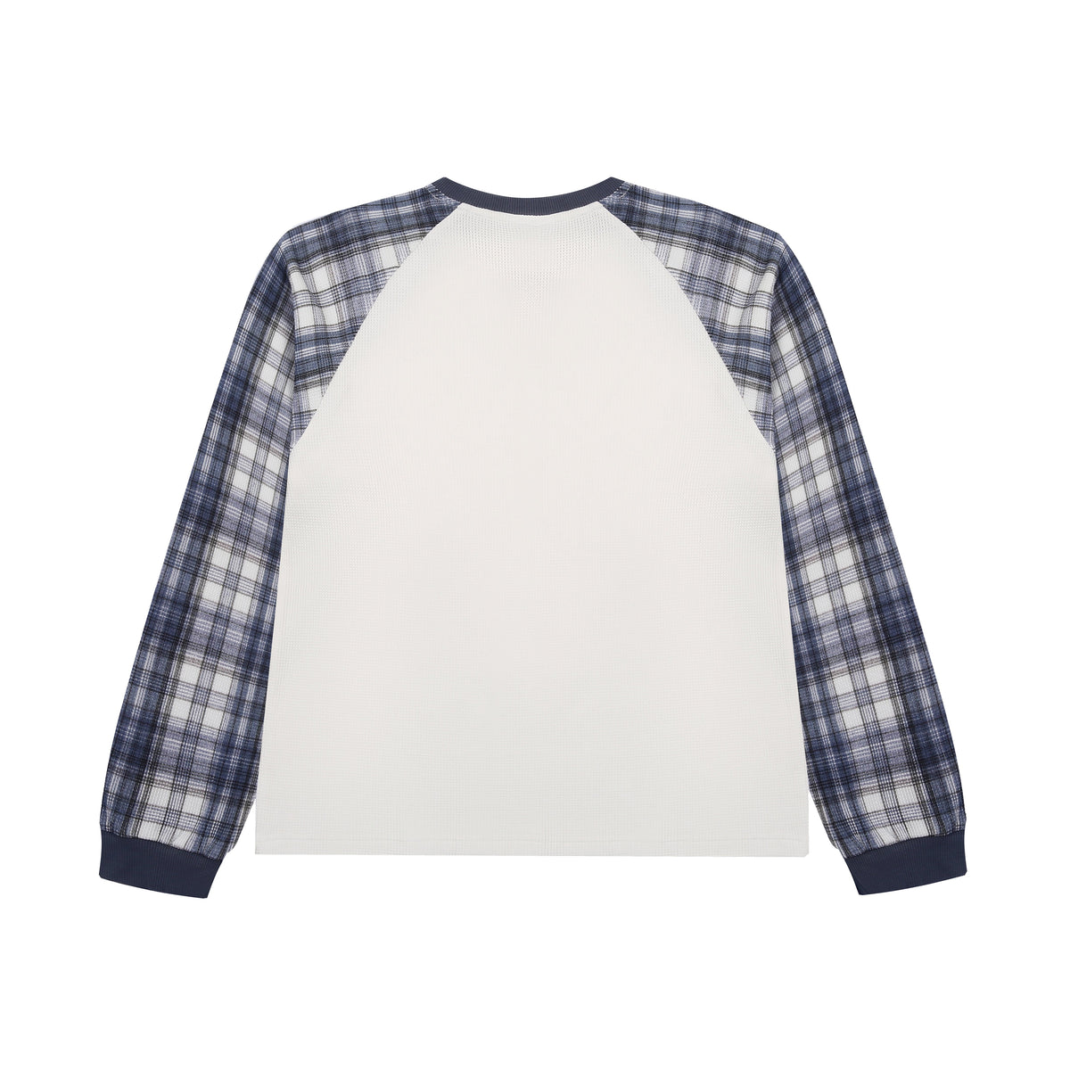 WAFFLE LONG-SLEEVE - Light Blue