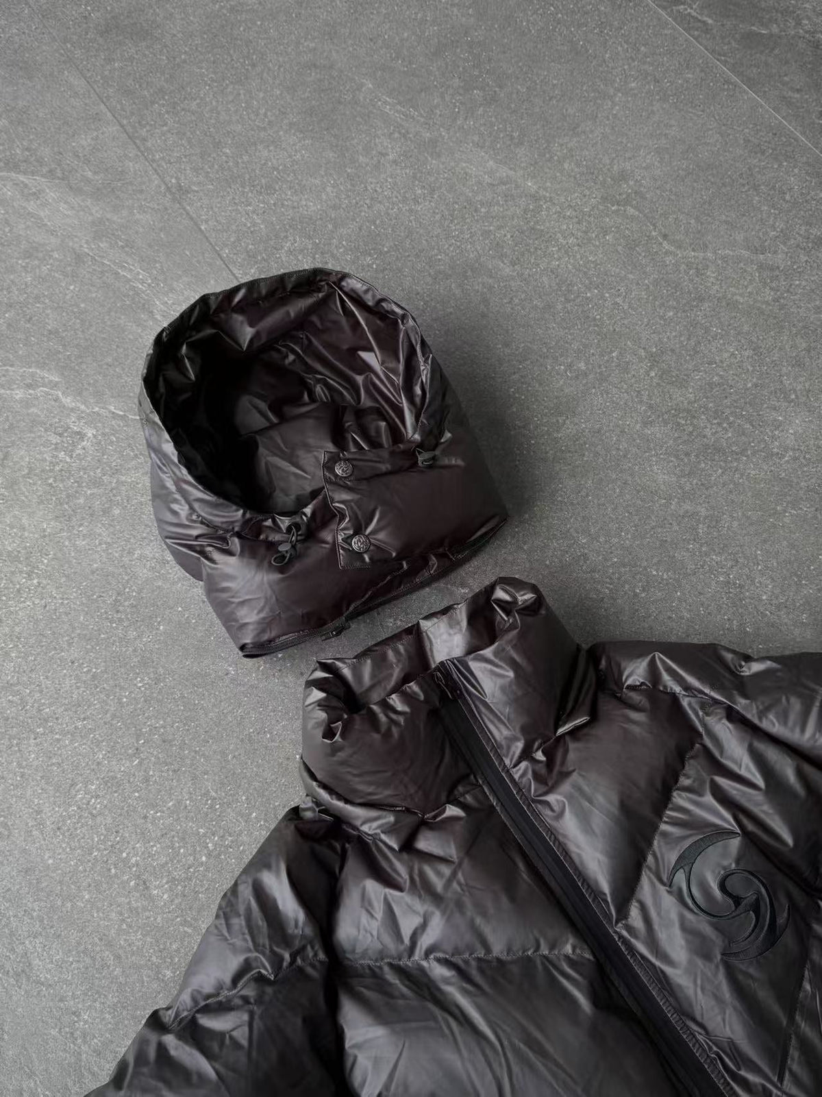 Doudoune thermoréactive « DISSIPATE » - Noir acier tungstène