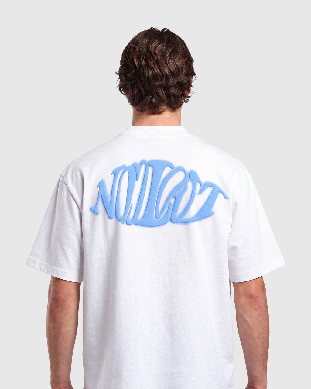 T-shirt bleu chromatique