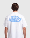 T-shirt bleu chromatique
