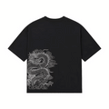 “Afterglow” Dragon T-shirt - Zwart