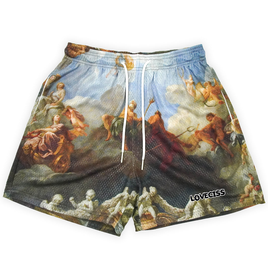 Pantaloncini grafici in rete Church Essentials