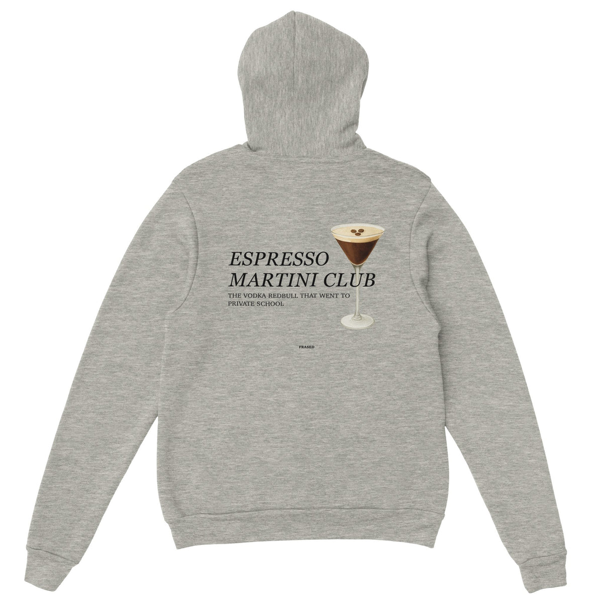 CLUB DELL'ESPRESSO MARTINI - FELPA CON CAPPUCCIO