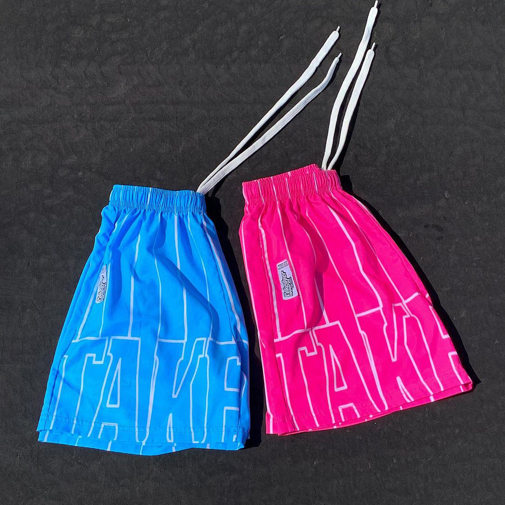 Take Over Art Graphics Mesh-Shorts