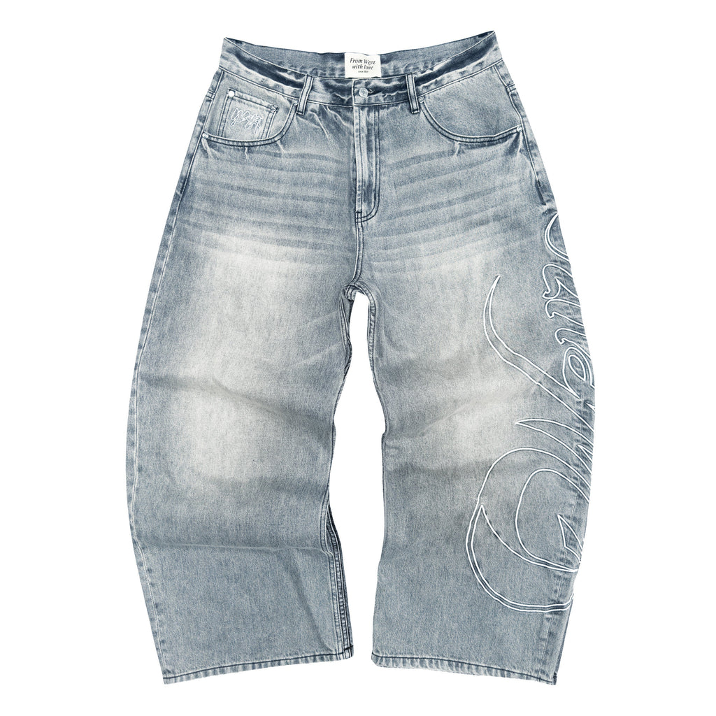 Denim-Hose „HERITAGE“ – Washed Blue