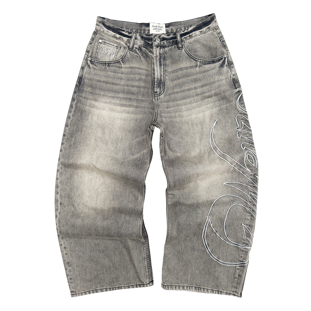 Denimbroek “HERITAGE” - Gewassen grijs