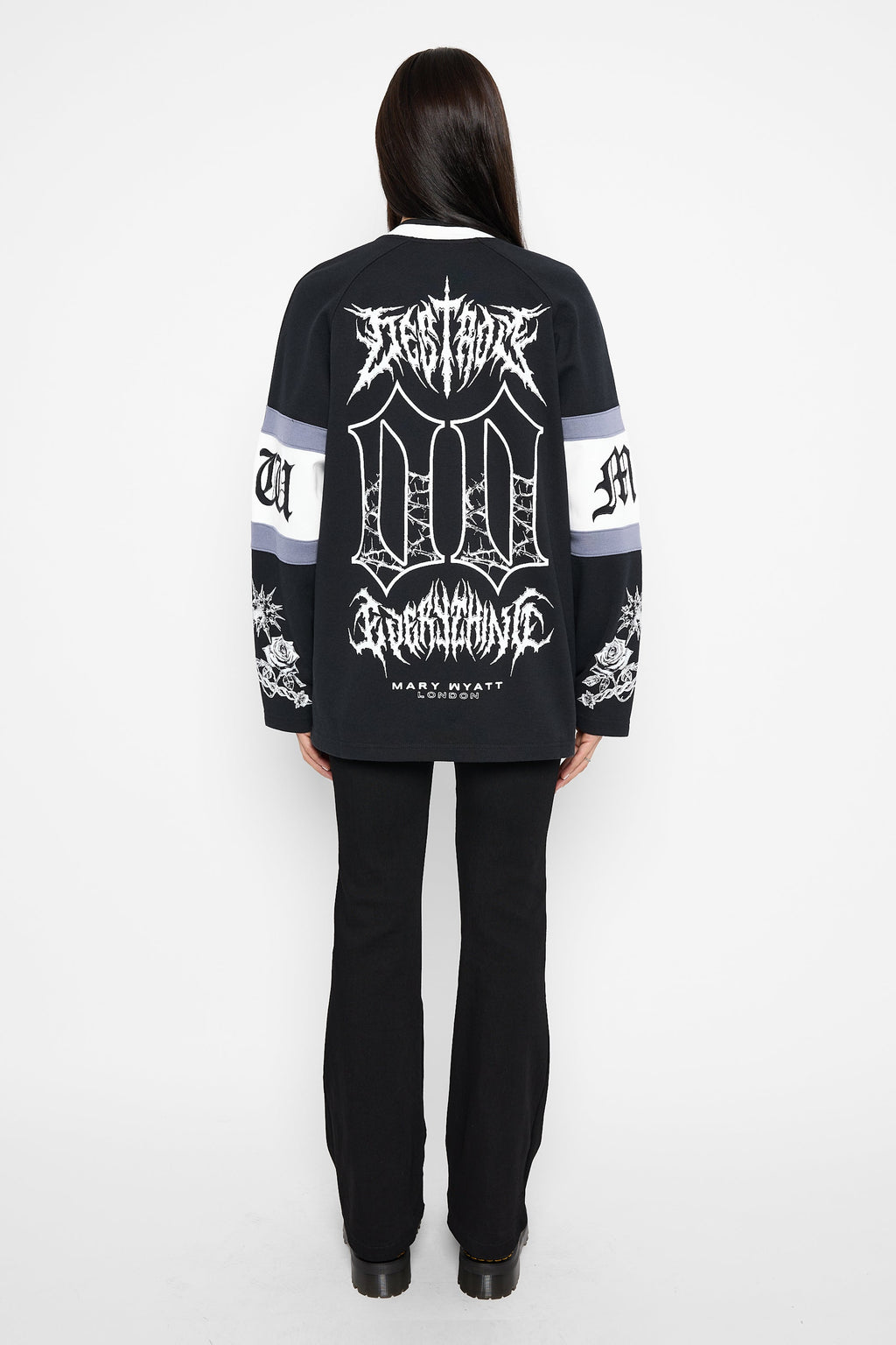 Destroy Oversized Hockey Jersey