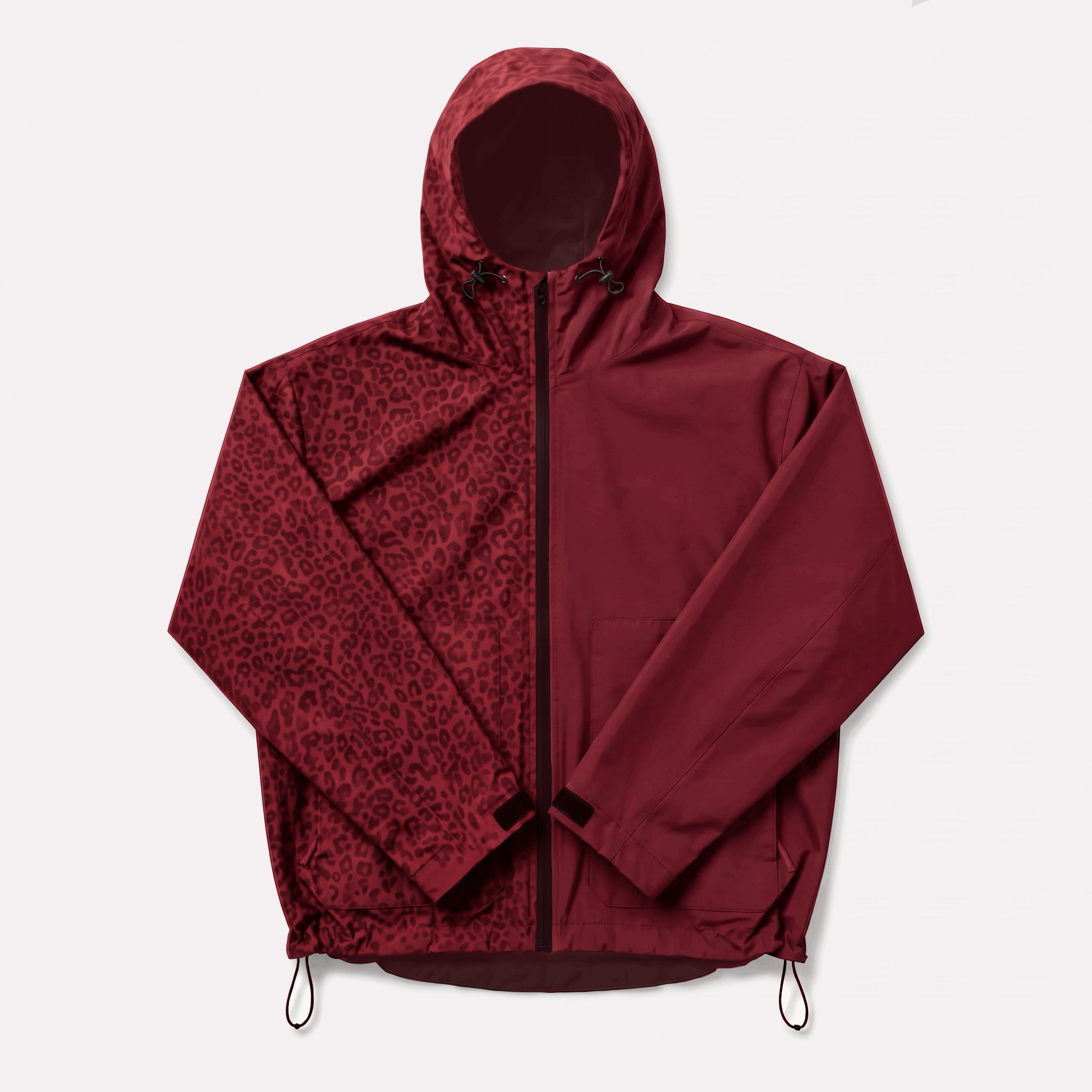 Water-Reactive Cheetah Rain Jacket — 8 Colours