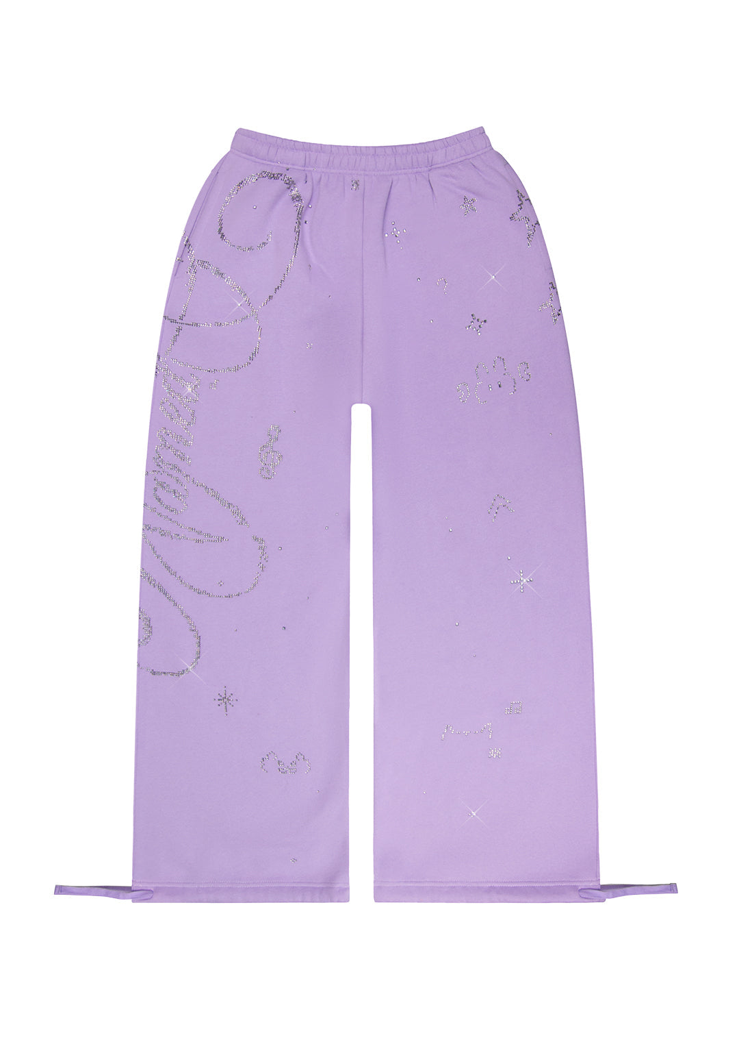 DREAMER STRASS-TEDDY OVERSIZED-JOGGINGHOSE FLIEDER