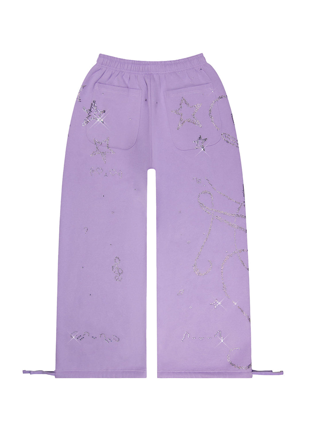 DREAMER STRASS-TEDDY OVERSIZED-JOGGINGHOSE FLIEDER